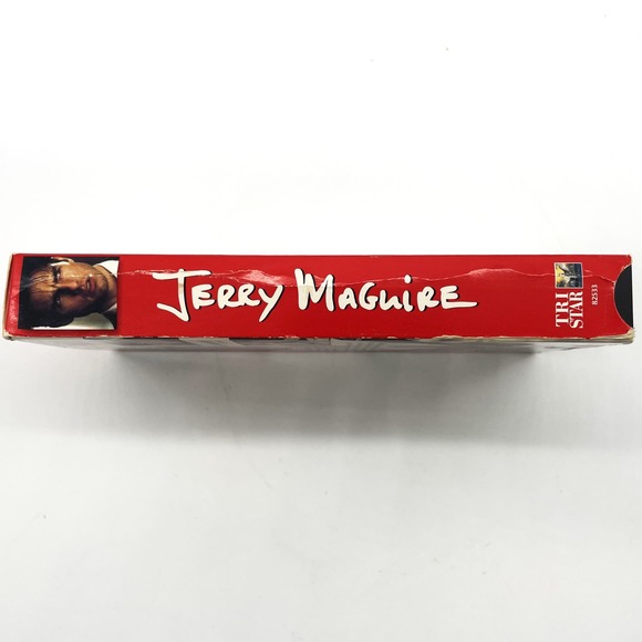 Vtg Tri-Star Jerry McGuire VHS Movie Tom Cruise Cuba Gooding Jr Rated R 1997 - Picture 3 of 5